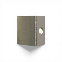 Protection de porte en laiton massif au design moderne avec protection d'angle, finitions multiples, installation facile