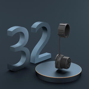 M25 Connecteur étanche à 3 cœurs <span class=keywords><strong>Panneau</strong></span> de montage avant Extrémité femelle Chaîne Cache-poussière Dédié <span class=keywords><strong>Photovoltaïque</strong></span> <span class=keywords><strong>Micro</strong></span>-Onduleurs Cuivre - Product Image 5