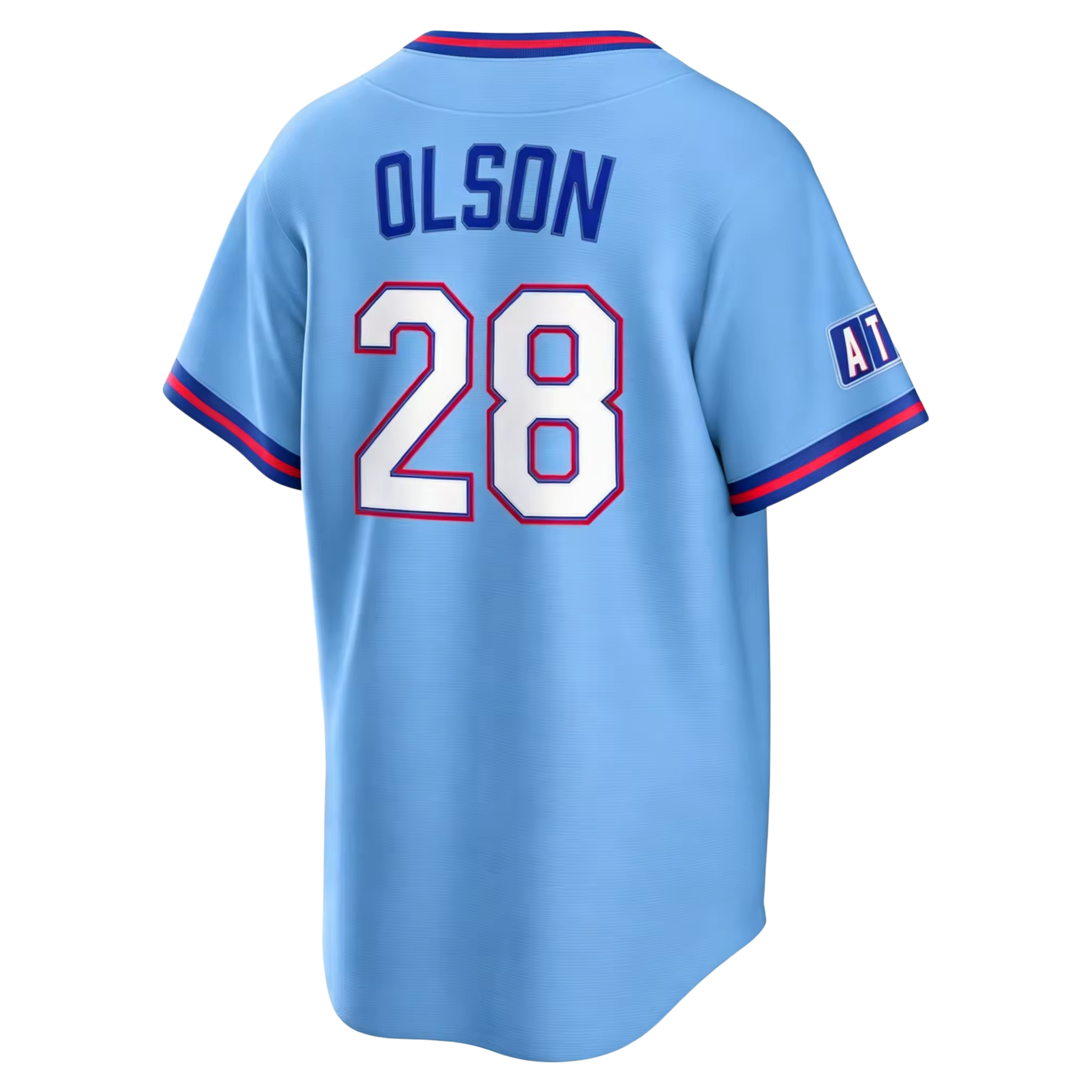 28 Matt Olson azul