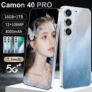 New C 40 Pro điện Techno 1TB 108mp 5 gam điện thoại thông minh với 16GB Ram <span class=keywords><strong>Dual</strong></span> <span class=keywords><strong>Sim</strong></span> tám lõi 7.3 "cho gamin - Product Image 2