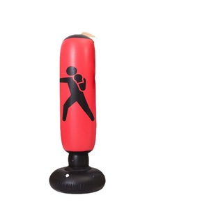Columna de boxeo inflable de 150 cm, saco de boxeo de PVC para entrenamiento en casa o gimnasio - Product Image 5