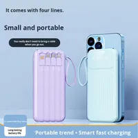 Batterie externe portable ultra-fine 20000 mAh personnalisée pour téléphone portable et ordinateur portable