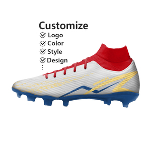 Chaussures de football synthétiques d'extérieur professionnelles OEM personnalisées en usine pour hommes, automne-hiver - Product Image 4