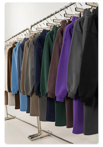 Sudaderas Unisex de Alta Calidad, 100% Algodón, Gruesas, de 500g, con Estampado Personalizado de Logotipo, para Invierno - Product Image 3