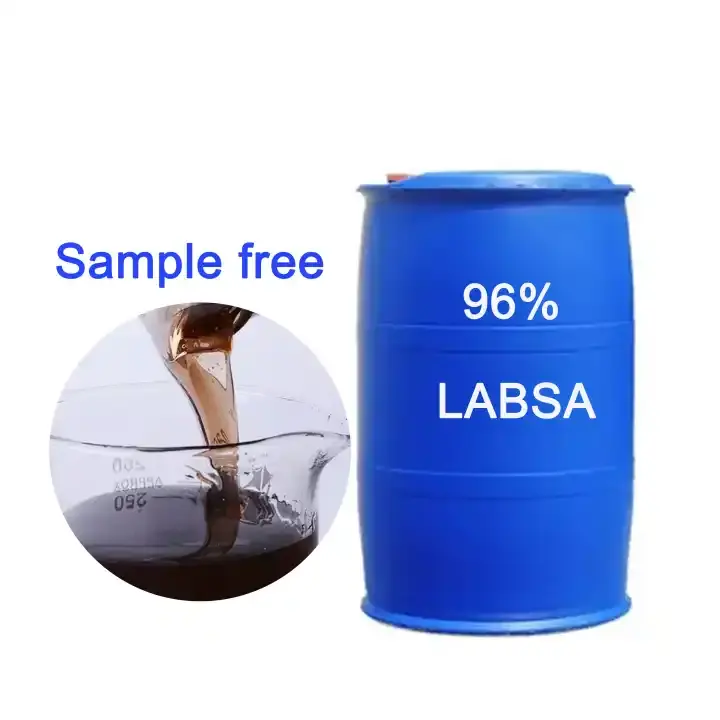 Wasmiddel Grondstof Labsa 96% Vloeibaar Wasmiddel Lineaire Alkylbenzeensulfonzuur Cas 68584-22-5 Sulfonzuur