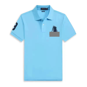 <span class=keywords><strong>Polo</strong></span> da <span class=keywords><strong>Uomo</strong></span> in Puro <span class=keywords><strong>Cotone</strong></span> Casual Taglia Grande <span class=keywords><strong>Manica</strong></span> Corta Ricamata Tinta Unita T-shirt <span class=keywords><strong>Polo</strong></span> per <span class=keywords><strong>Uomo</strong></span> - Product Image 3