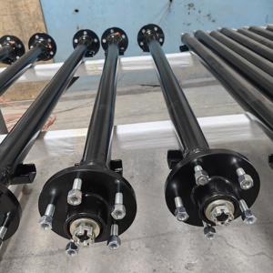 Trục xe kéo nhẹ, hệ thống treo lá nhíp, tải trọng 3500lb, 4400lb, 6000lb, 7800lb, 300000lb, kèm phụ tùng lá nhíp xe kéo - Product Image 3