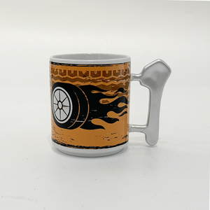 Taza de Cerámica con Diseño de Guitarra, Taza de Café con Notas Musicales Coloridas, Regalo de Navidad para Amantes de la Música, Taza para Agua - Product Image 2