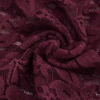 Chemisier Jacquard Transparent Femme Chic et Polyvalent à Col en V Profond, Manches Longues Évasées et Dentelle, Coupe Slim