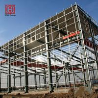 Hangar d'avion léger préfabriqué moderne ZTSS, structure en acier pour la construction économique de bureaux, ateliers ou écoles