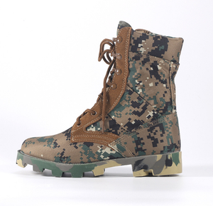 HPB917 Camouflage Outdoor <b>Hiking</b> Hunting <b>Boots</b> High Quality Rubber Camo Fabric Waterproof <b>Boot</b> Combat Hunting <b>Boots</b> - Product Image 6
