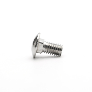 Perno de Carrocería de Acero Inoxidable Bengu M6 M8 M10, Cabeza Redonda, Cuello Cuadrado, Totalmente Roscado, Acabado Brillante, Clase 8.8 A2-70 - Product Image 1