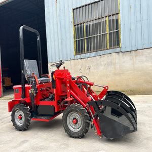 Giao hàng nhanh 0.6 tấn 0.8 tấn 1 tấn 1.5 tấn nhỏ gọn <span class=keywords><strong>loader</strong></span> nhỏ Bánh Xe Tải kết thúc trước lật để bán - Product Image 4