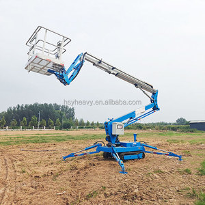 Piattaforma aerea cingolata articolata con braccio elevatore, alimentata a diesel, per edilizia - Product Image 5