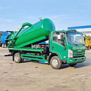 Camiones de Succión de Aguas Residuales ISUZU 4x2 de 5000 Litros/6000 Litros/7000 Litros - Product Image 5