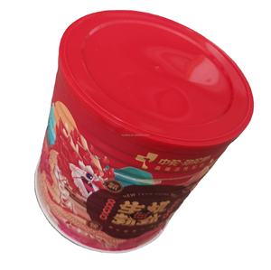 Latas de metal de 1kg, embalaje de alta calidad, forma redonda, hojalata para alimentos, lata de <span class=keywords><strong>leche</strong></span> <span class=keywords><strong>condensada</strong></span> - Product Image 2