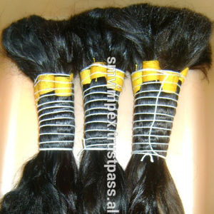Cabello crudo birmano de templo indio sin procesar virgen rizado ondulado sin trama vendedores de cabello, cabello humano a granel vietnamita - Product Image 6