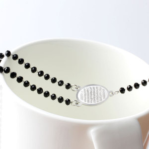 <span class=keywords><strong>Collana</strong></span> <span class=keywords><strong>Rosario</strong></span> Musulmana Islamica con Perline Arcobaleno e Ciondolo Allah in <span class=keywords><strong>Acciaio</strong></span> Inossidabile - Product Image 4