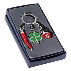 Set de Llaveros con Colgantes de Mariquita, Trébol y Chile, Accesorio de Moda - Product Image 3