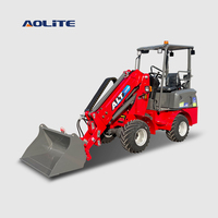 Chargeur sur pneus tout-terrain télescopique électrique compact AOLITE ETL600 CE 600 kg ALT, vente chaude