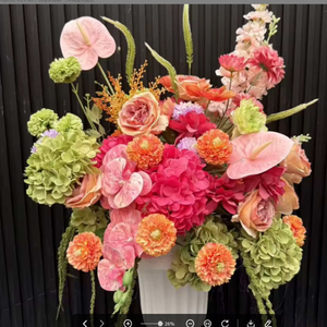 Centros de Mesa Vibrantes y Coloridos para Bodas, Estilo Verano 2027, Bolas de Flores para Decoración de Bodas - Product Image 5