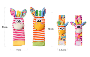 Jouets pour bébés de 0 à 1 an, cadeau pour nouveau-né, anneau décoratif avec dragonne et âne - Product Image 6