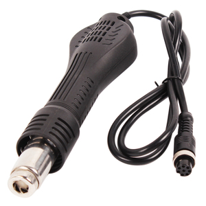 Pistola de Aire Caliente de 700 Vatios con Temperatura/Velocidad de Flujo de Aire Ajustables, Pantalla LED, Estación de Retrabajo 858D para Desoldar y Reparar - Product Image 4