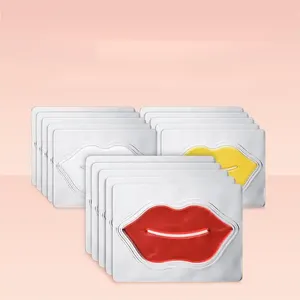 Vente flash ZOZU Masque pour les lèvres hydratant et apaisant à la cerise, soin des lèvres, masque de nuit beauté au collagène cristallin - Product Image 1