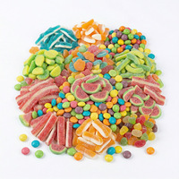 Bonbons Gélifiés Moelleux aux Fruits Aigres Personnalisés en Gelatine et Pectine, Vente en Gros en Vrac, Marque Privée OEM/ODM, Multicolores, Direct Usine, Distribution Mondiale