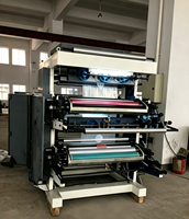 Machine d'impression flexographique 6 couleurs de haute qualité Film plastique Nouvelles imprimantes flexographiques flexographiques 2 couleurs