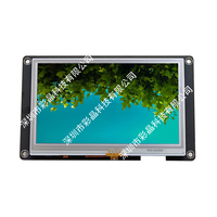 Terminal intelligent HMI Port série 4.3 pouces 800x480 pixels Tft Module d'affichage Lcd prise en charge UART TTL RS232 RS485 pour la maison