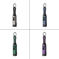 Layar LED 65W/27W Kabel Pengisian Cepat USB 3.0 Type-C dari Paduan Seng dan Silikon
