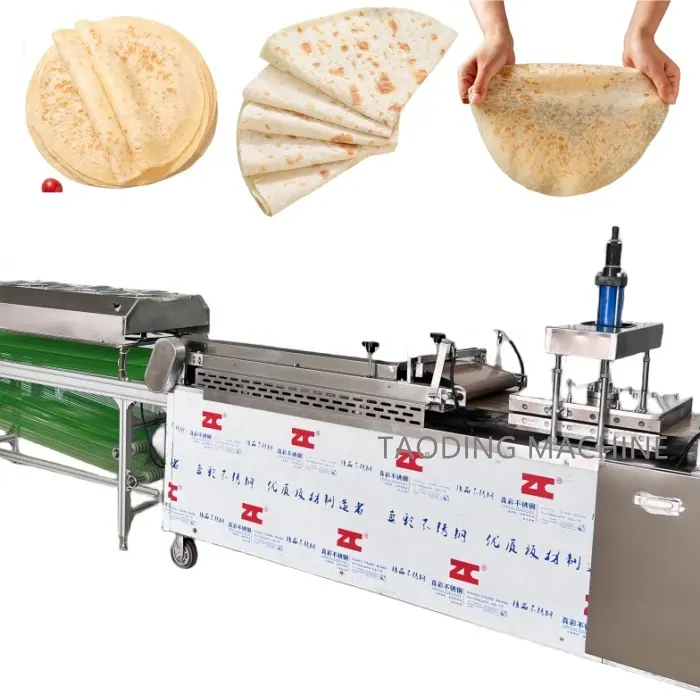 Abd'de sıcak pita ekmek makinesi arapça lübnan ekmek türk pita ekmek yapma makinesi elektrikli chapati basın makinesi