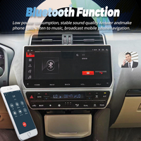 Autoradio Android 13 pour Land Cruiser Prado 150 2018-2022, Carplay, Navigation GPS, Fonction DSP, Lecteur Multimédia, Aide au Recul