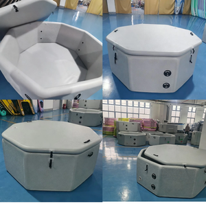Baignoire d'extérieur gonflable <span class=keywords><strong>octogonale</strong></span> portable de haute qualité <span class=keywords><strong>pour</strong></span> bain froid, <span class=keywords><strong>piscine</strong></span> de récupération et bain de glace - Product Image 3
