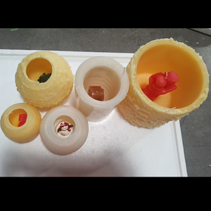 Velas <span class=keywords><strong>En</strong></span> Espiral Dusty Light Shaped Turkey Ball Circle Quemadas Em Que Se Quema Decorativas Blancas De Spiral Burning Candle - Product Image 6
