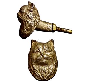 Éléphant en fonte antique animaux meubles en laiton porte et tiroir armoire boutons pour armoire commode et cuisine chambre Application - Product Image 3