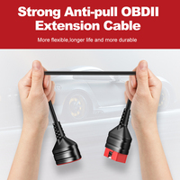 Para THINKCAR ThinkDiag OBD2 Cable adaptador de 16 pines Cable de extensión automotriz Universal para batería de diagnóstico de coche Motor Fiat