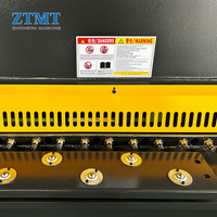 ZTM automatique faisceau oscillant CNC cisaillement Machine QC12 2500 4mm capacité électrique balançoire cisaillement feuille nouveau moteur engrenage