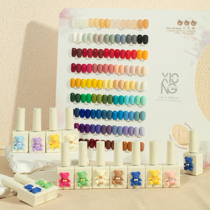 ZRKGEL 15 ml 60 Colores Hermosa Botella de Oso Gel UV Inodoro Suministros para <span class=keywords><strong>Uñas</strong></span> Esmalte en Gel al Por Mayor Marca Blanca Gel UV Removible - Product Image 5