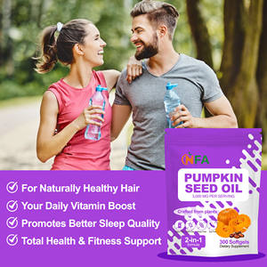 Cápsulas de Aceite de Semilla de Calabaza OEM ODM con Calorías, Proteínas y Fibra Dietética, Refuerza el Sistema Inmunológico, Protege la Salud Digestiva - Product Image 4