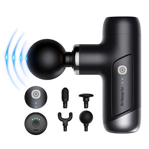 <span class=keywords><strong>Mini</strong></span>-Faszienpistole Wiederaufladbar Bürstenloser Motor 4 Massageköpfe Ganzkörper-Muskelentspannung Tragbarer Taschen-<span class=keywords><strong>Massager</strong></span> - Product Image 2