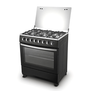 Cuisinière à gaz encastrable 6 brûleurs <span class=keywords><strong>de</strong></span> 30 pouces en acier inoxydable avec <span class=keywords><strong>four</strong></span> électrique 118L, compatible GPL/GN, appareil <span class=keywords><strong>de</strong></span> cuisine - Product Image 5