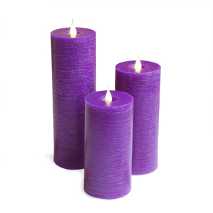 Juego de 3 Velas LED 3D con Control Remoto, Funciona con Pilas, Velas de Cera de Parafina sin Llama, Decoración del Hogar, Bodas, Cumpleaños - Product Image 6