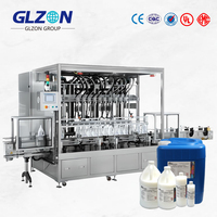 Máquina Llenadora de Botellas Totalmente Automática, Proveedores de Máquinas Llenadoras de Líquidos para Productos Químicos, Aceite, Detergente