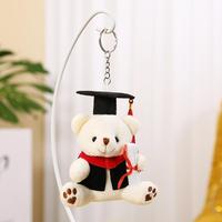 Peluche Docteur Ours Pendentif Porte-clés Graduation Ours Sac Accessoires Graduation Cadeau Commémoratif En Peluche Pour Les Filles