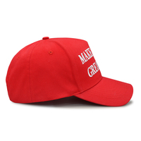Gorras Rojas Al Por Mayor "Make España Great Again" Personalizadas Para Elección Presidencial De España Con Logotipo Bordado Y Bandera De España