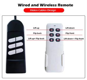 Chariot de <span class=keywords><strong>support</strong></span> de téléviseur électrique inclinable à 90 degrés pour <span class=keywords><strong>TV</strong></span> 55 "65" 75 "86" 360 - Product Image 6