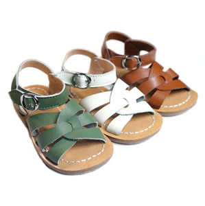 Chaussures plates pour enfants en cuir, nouveau style, haute qualité, vente en gros - Product Image 2