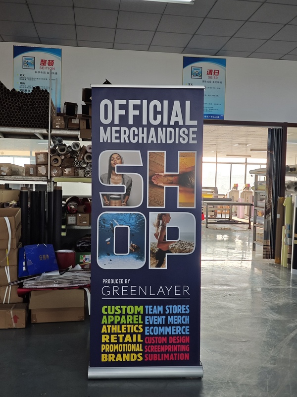Promotional Sale Retractable Banner Stand Aluminum